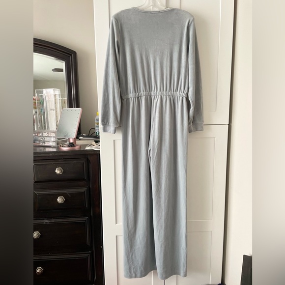 Long Sleeve Cross Front Jumpsuit - Picture 3 of 7